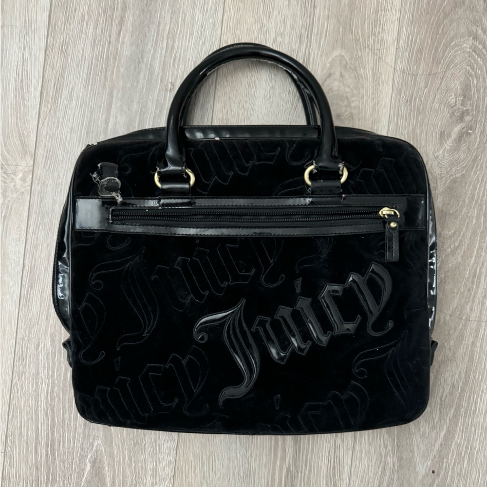 Black Juicy Couture Laptop Bag